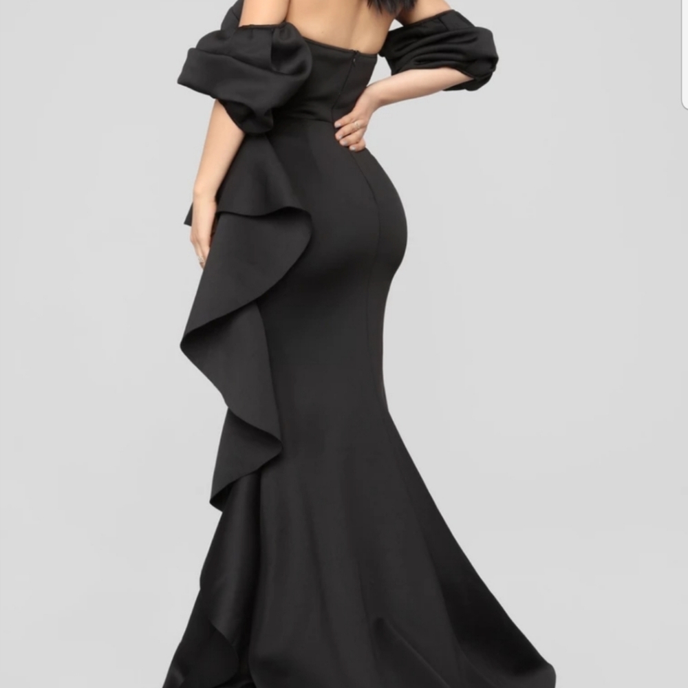 Gorgeous Mermaid Off Shoulder Tube Sleeve Dress